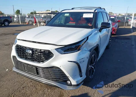 2022 Toyota Highlander Xse from USA, damaged, VIN 5TDJZRBH9NS182805